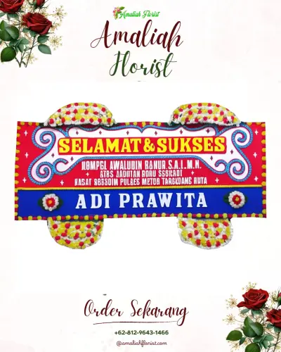 Karangan Bunga Ucapan Selamat babadsari